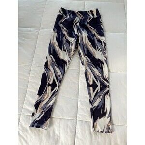 Zara Collection Girl Blue Multicolor Leggings Pants Sz 11/12